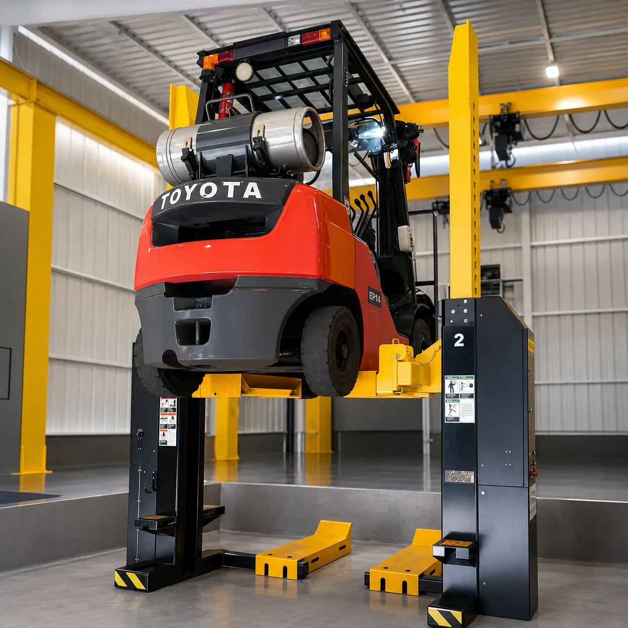 Elevador para manutenção de empilhadeira NL10000EMPILH | Rokim
